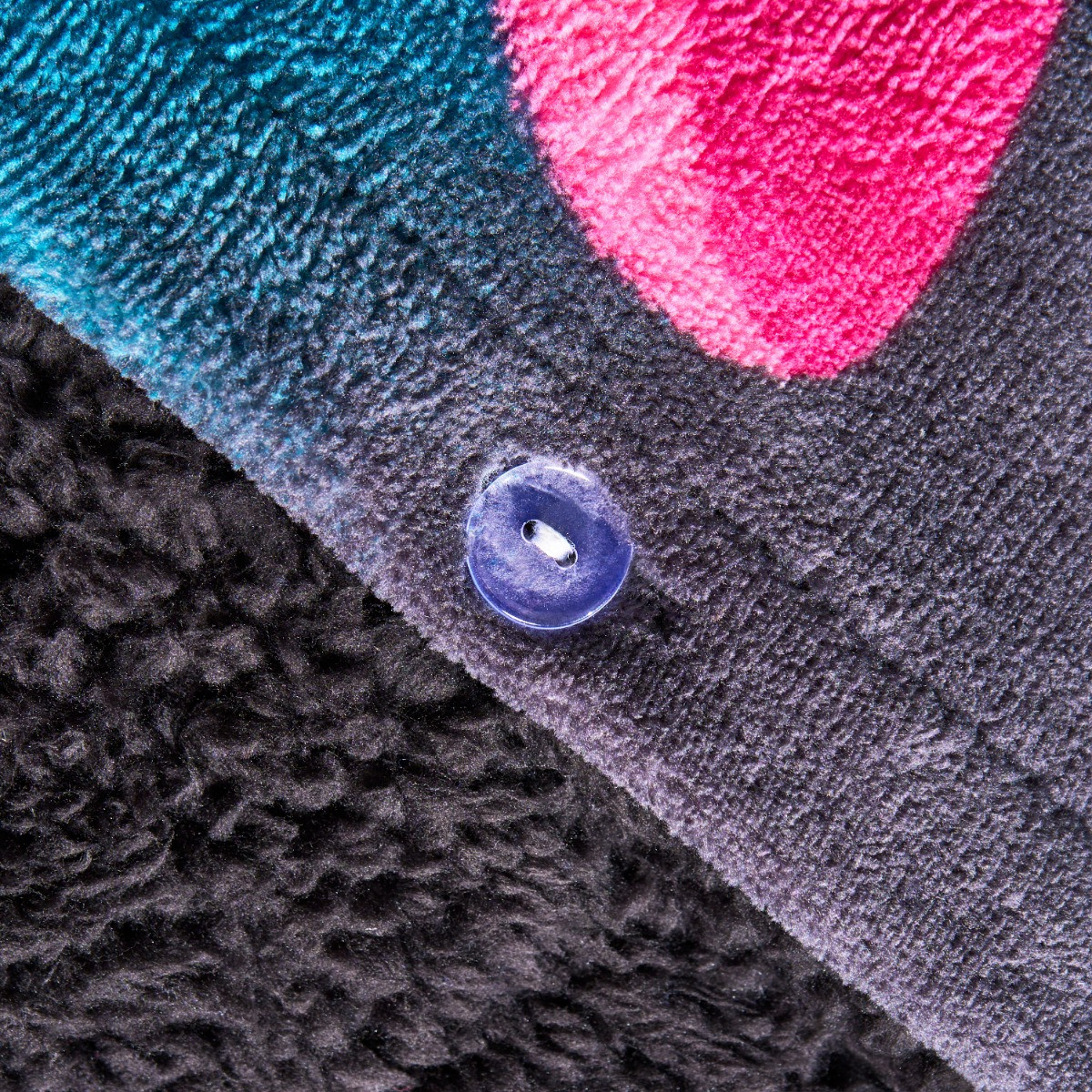 OHS Gaming Fleece Duvet Cover Set - Neon>