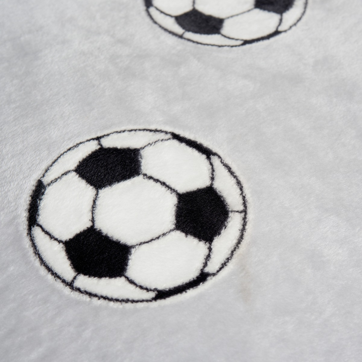 OHS Football Glow In The Dark Duvet Cover Set - Grey>