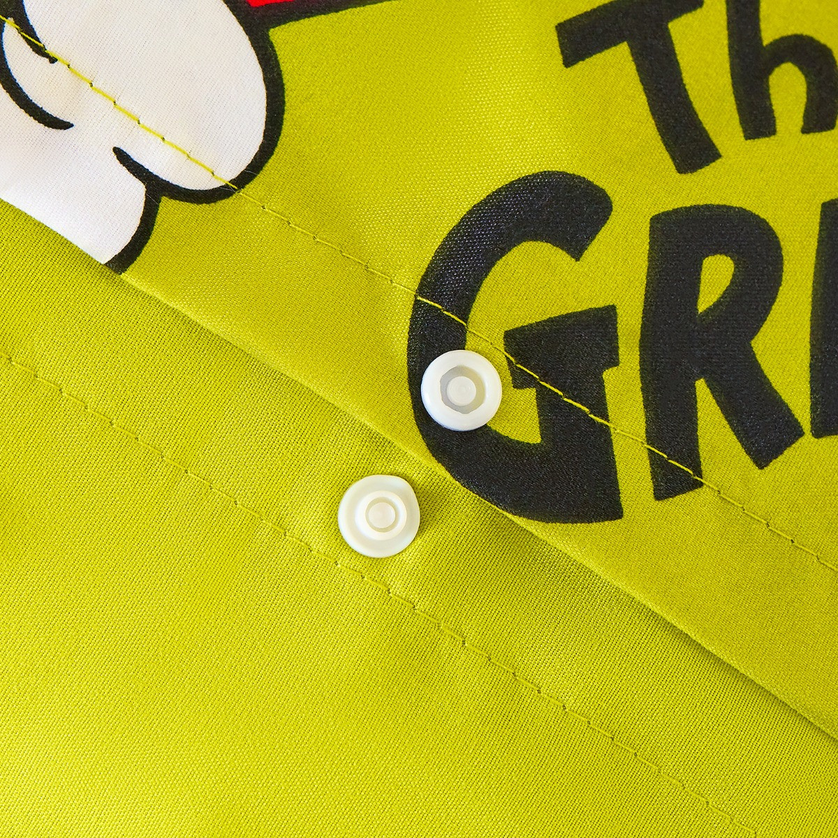 OHS Grinch Printed Duvet Set - Green>