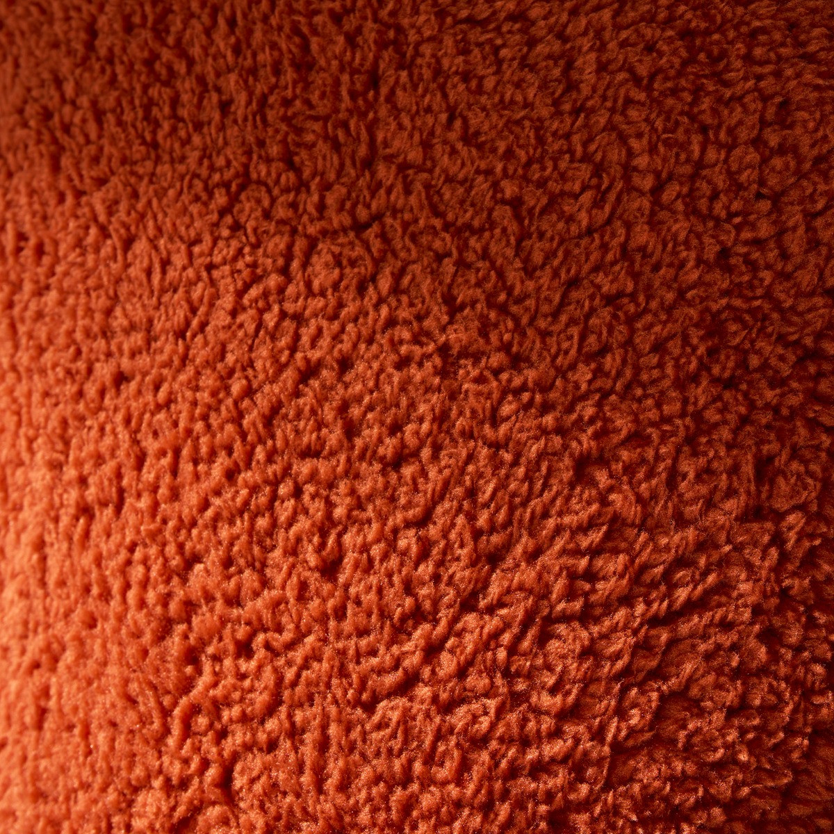 OHS Teddy Fleece Pillowcases - Rust>