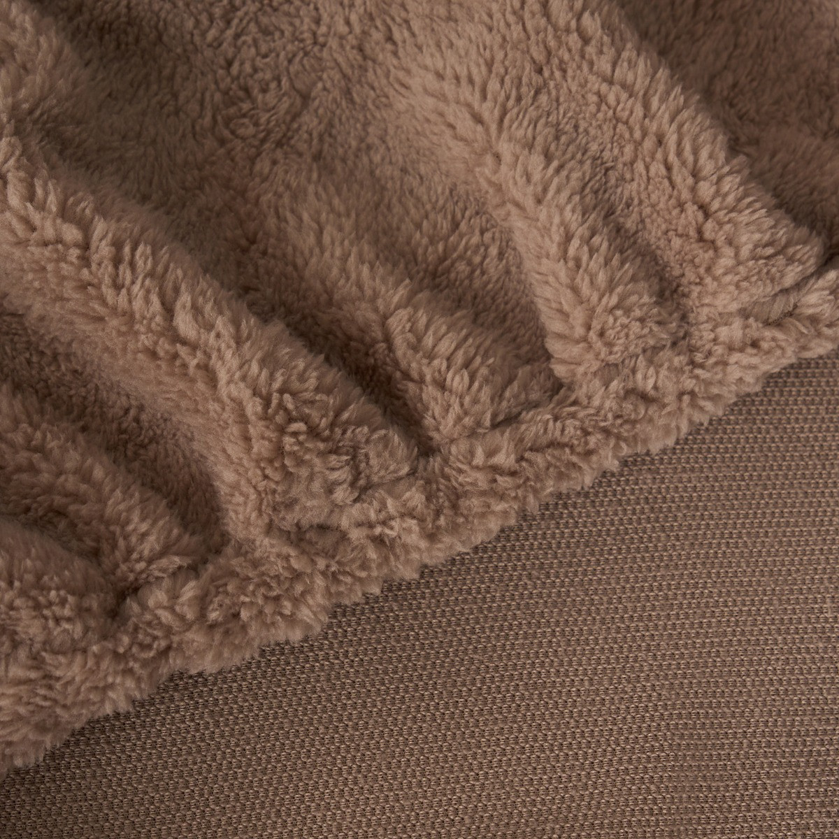 OHS Teddy Fleece Fitted Sheet - Natural>