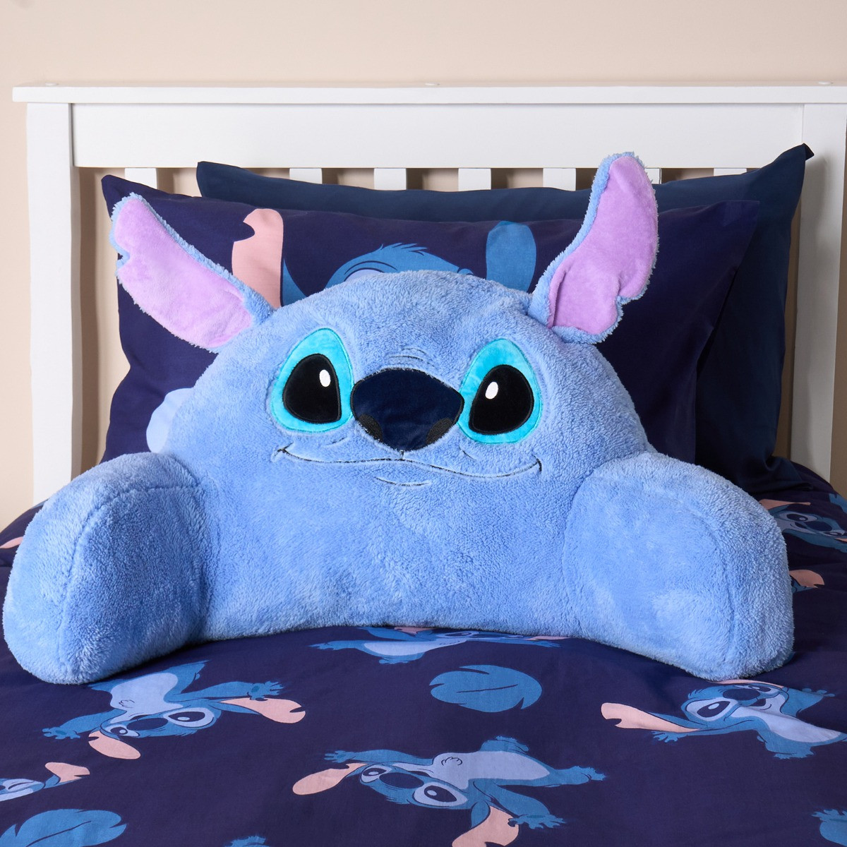 OHS Stitch Cuddle Cushion - Blue>