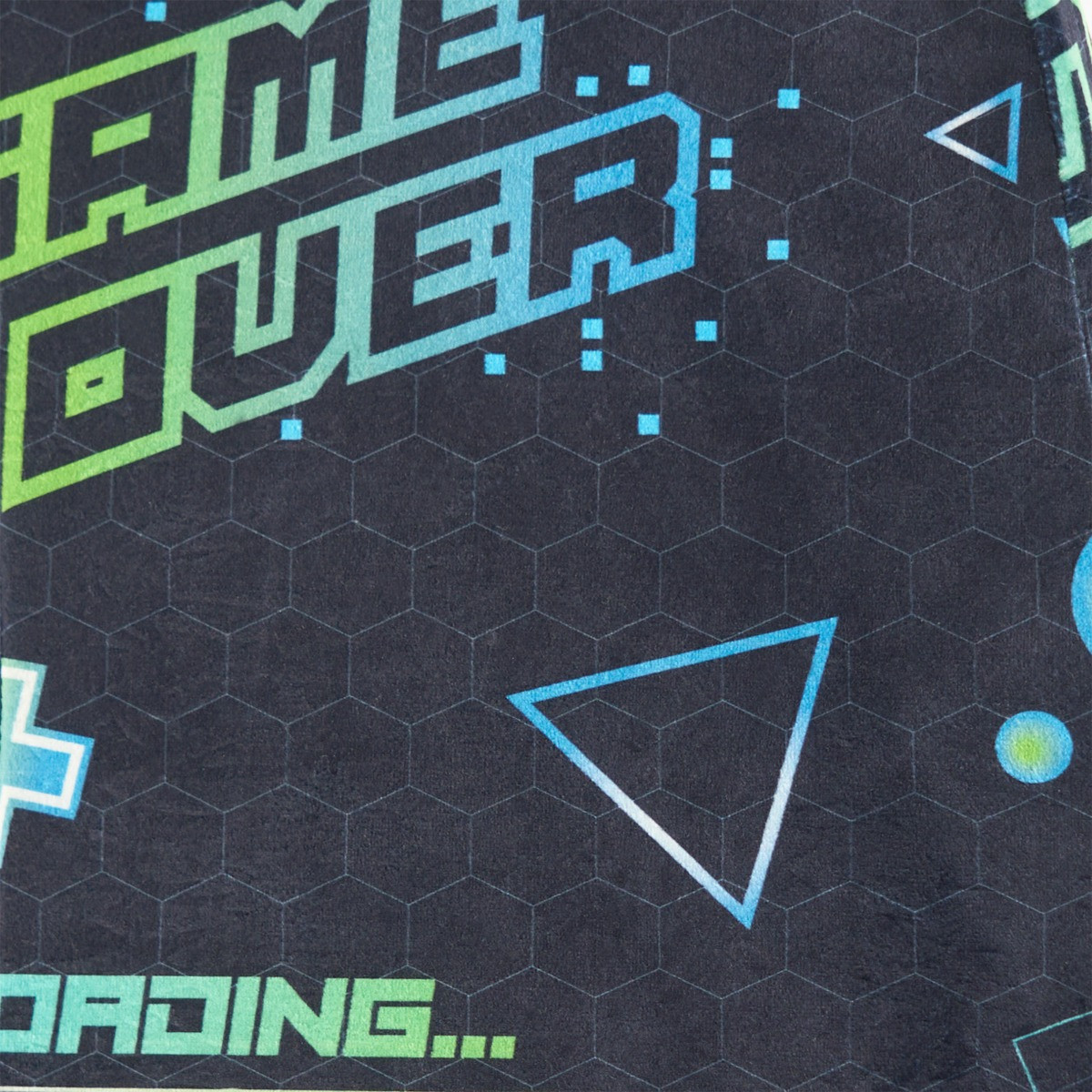 OHS Gaming Desk Lap Pillow - Green/Blue>