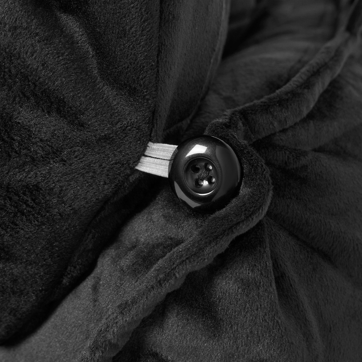 OHS Cuddle Cushion with Head Rest - Black>