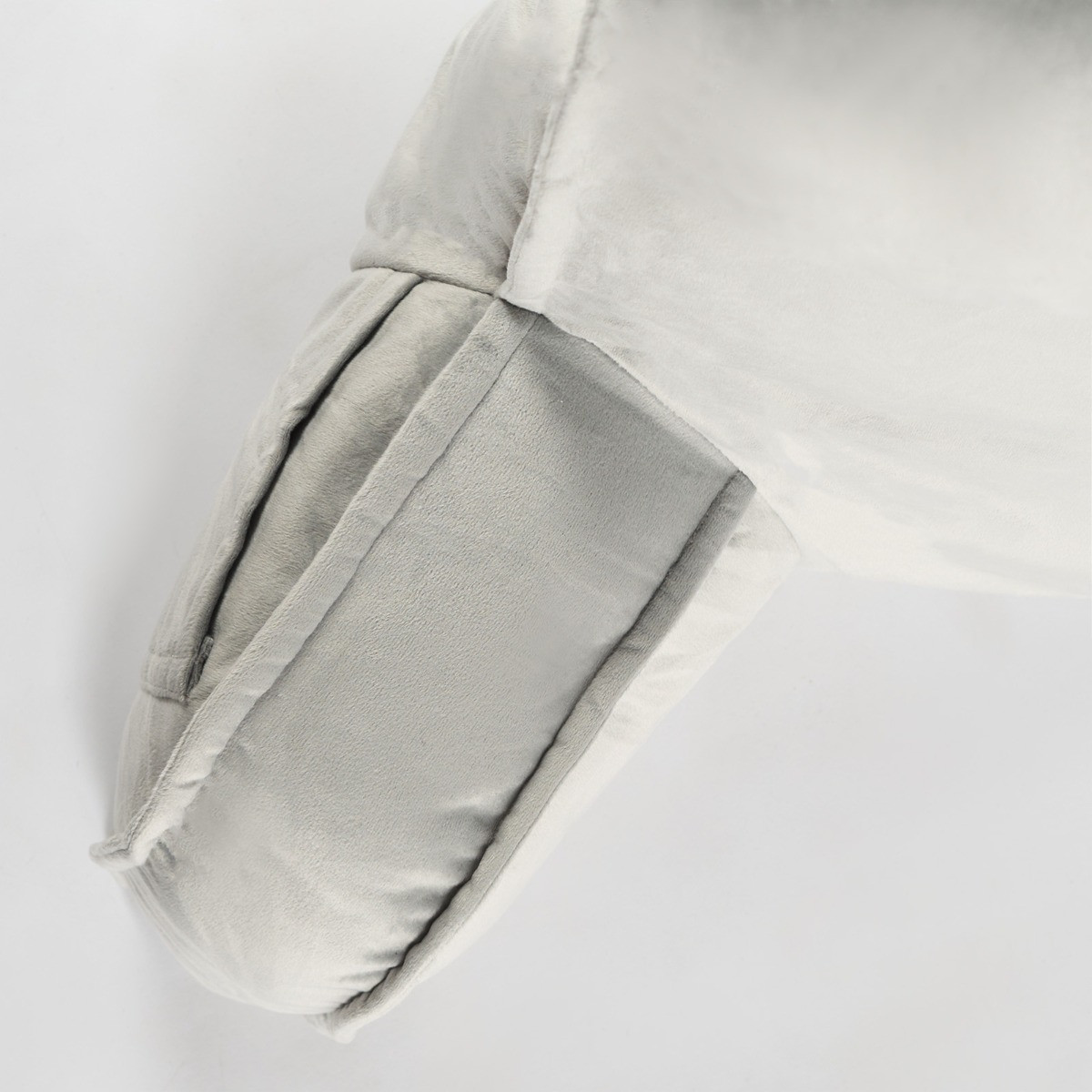 OHS Cuddle Cushion with Head Rest - Silver>