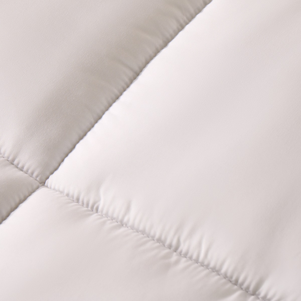 OHS Luxury Deep Fill Mattress Topper, White - King>