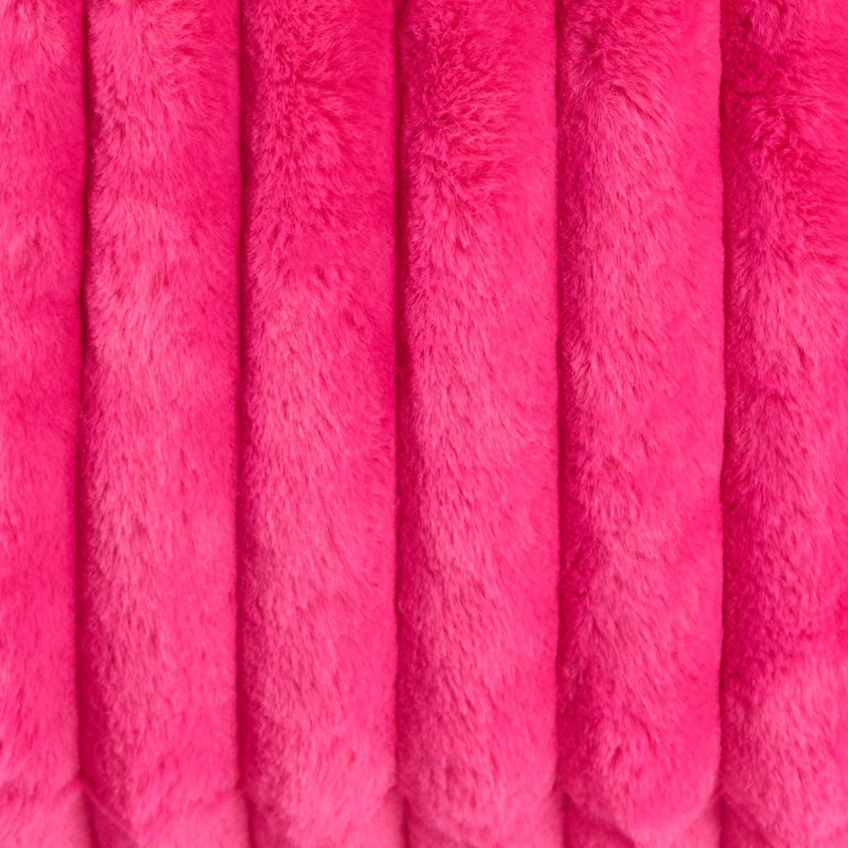 OHS Ribbed Faux Fur Cuddle Cushion with Heatable Pocket - Pink>