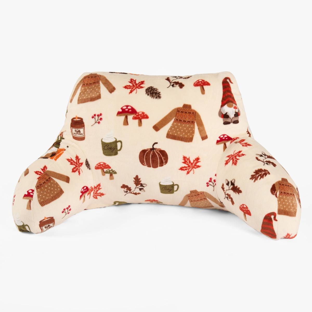 OHS Autumn Novelty Cuddle Cushion - Natural >