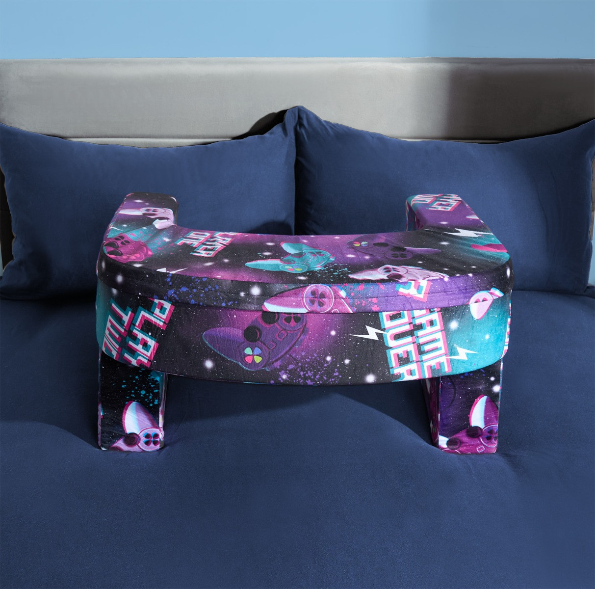 OHS Gaming Desk Lap Pillow - Neon>