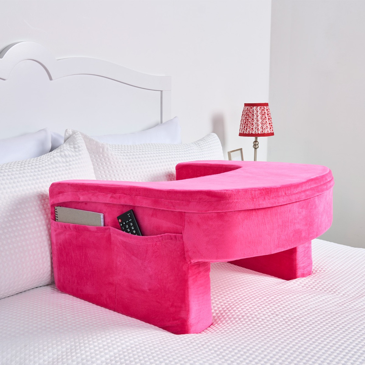 OHS Gaming Desk Lap Pillow - Hot Pink>