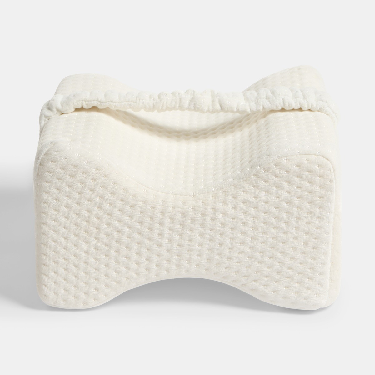 OHS Side Sleeper Wedge Knee Pillow - White>