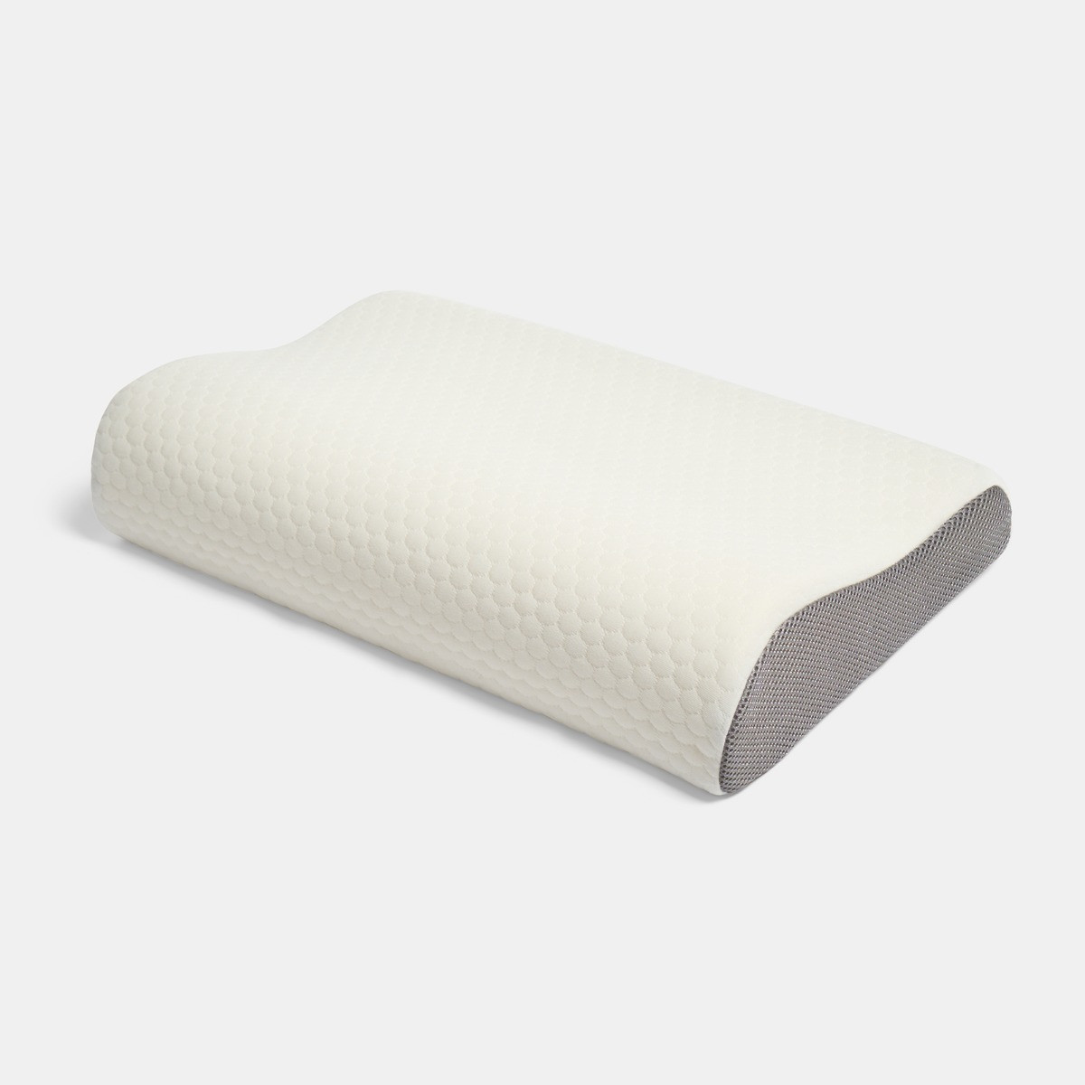 OHS Contour Memory Foam Pillow - White>