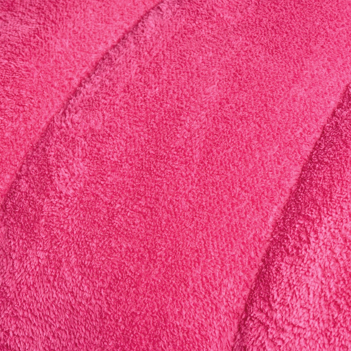 OHS Teddy Coverless 10.5 Tog Duvet Set, Hot Pink - King>