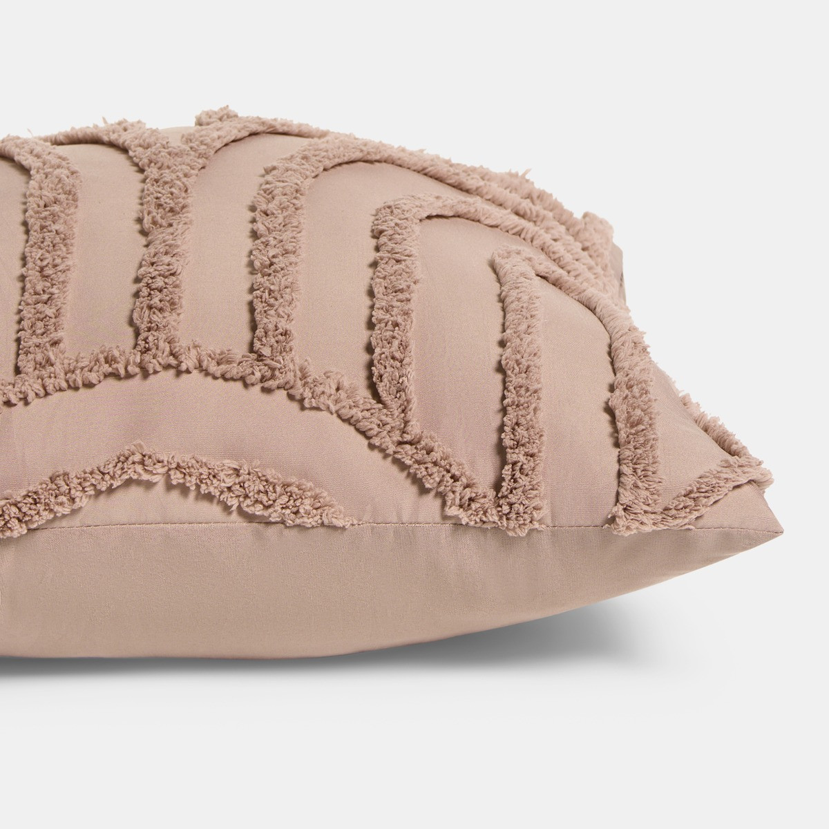 OHS Tufted Arches Bolster Pillow - Natural>