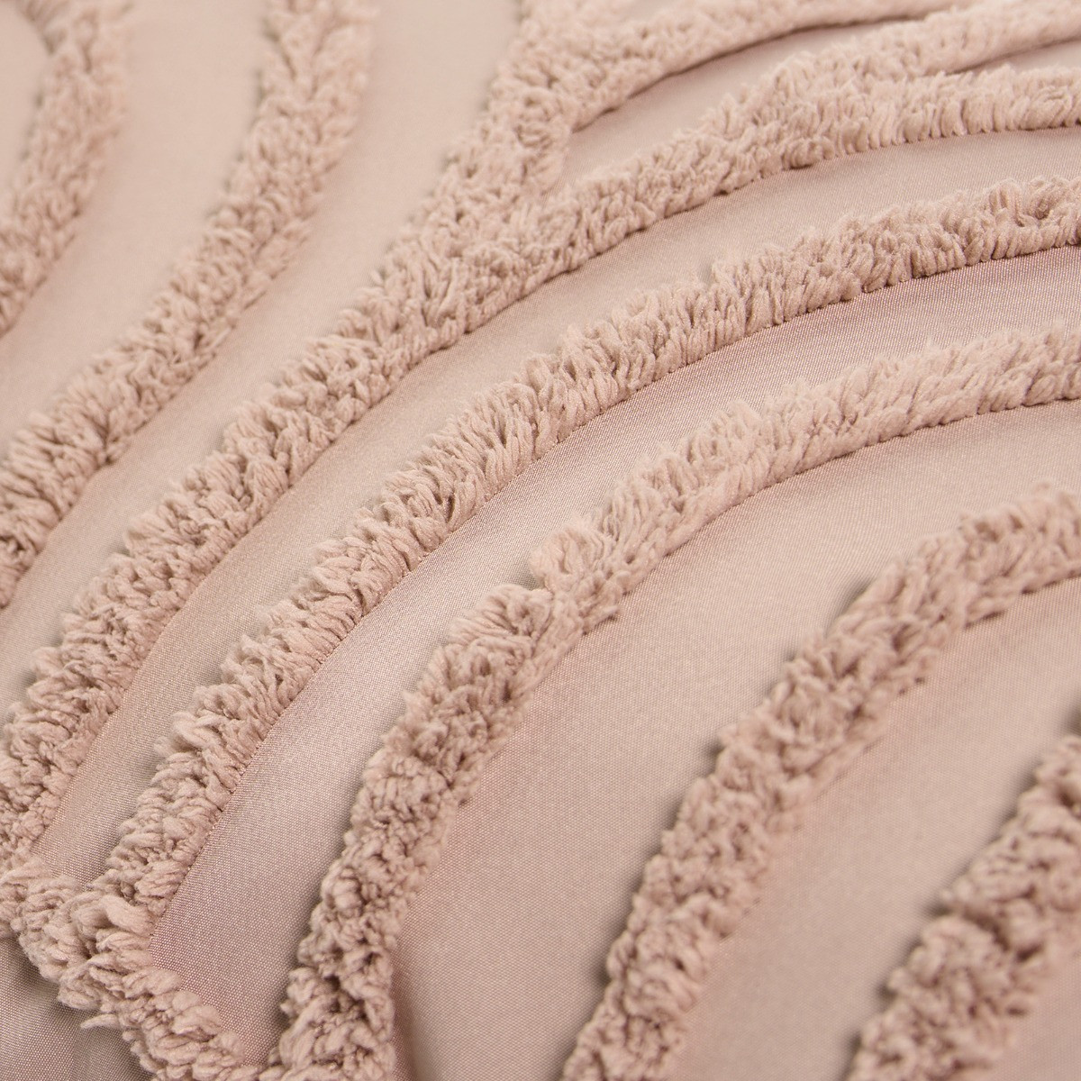 OHS Tufted Arches Bolster Pillow - Natural>