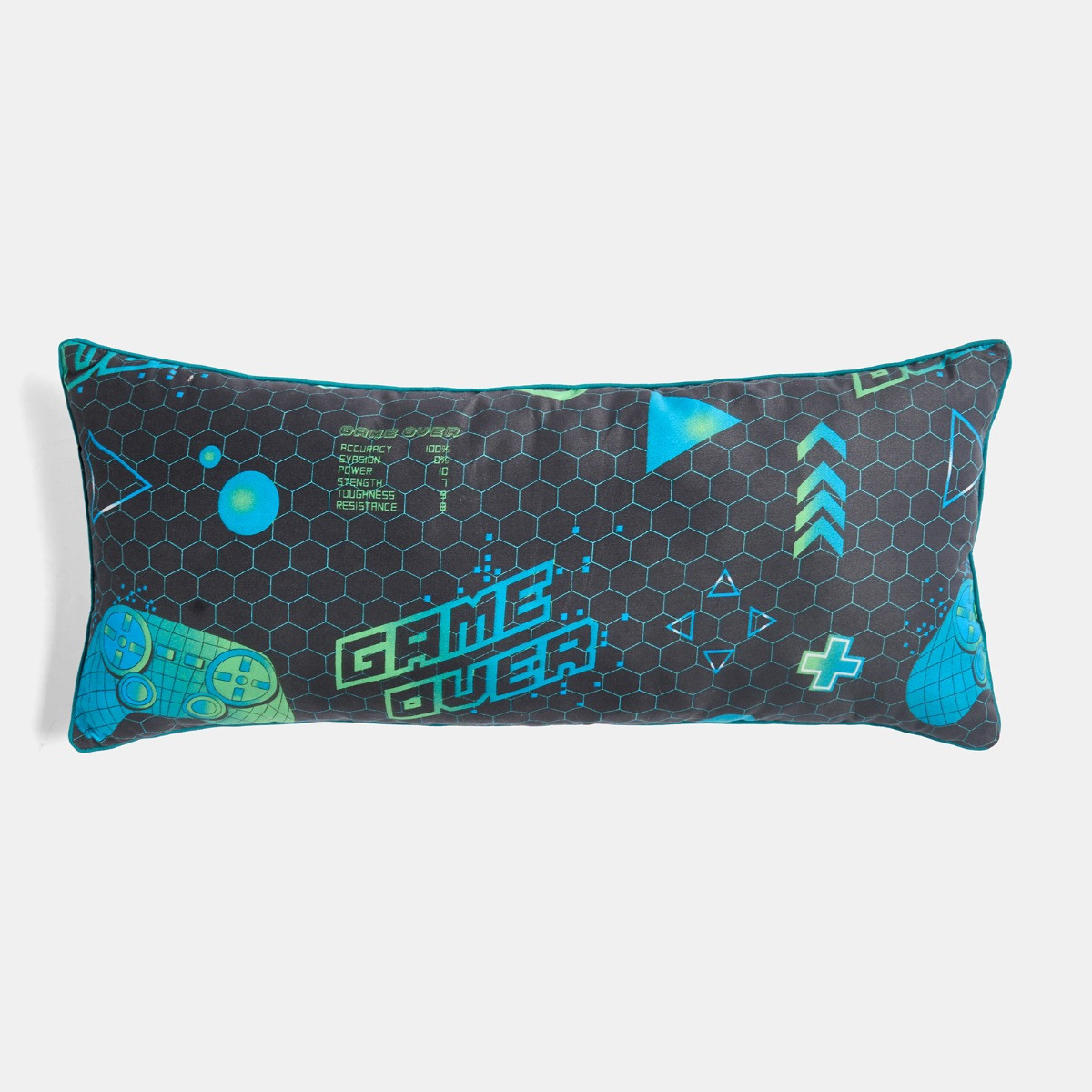 OHS Kids Gaming Bolster Pillow - Navy>
