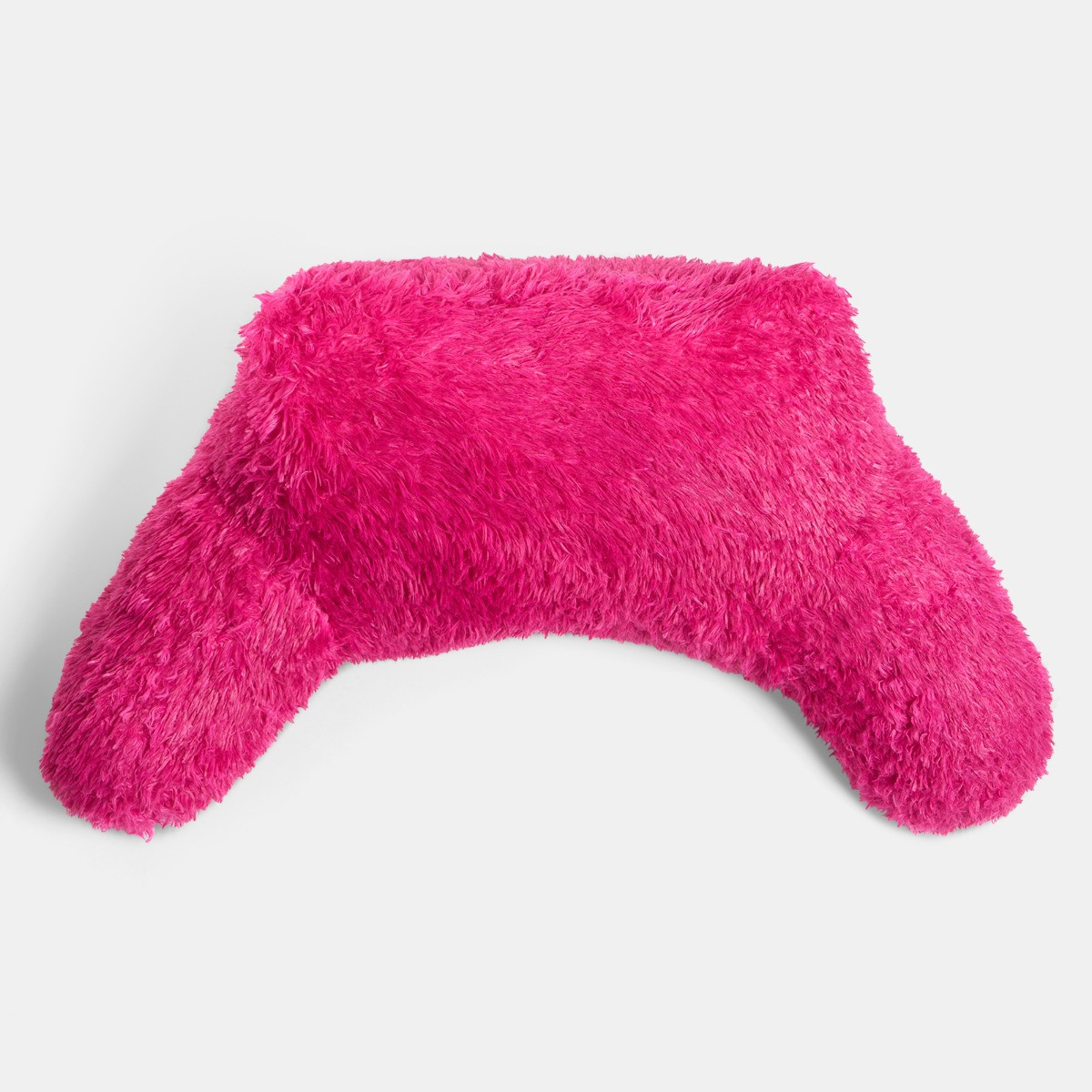 OHS Long Hair Cuddle Cushion - Hot Pink>