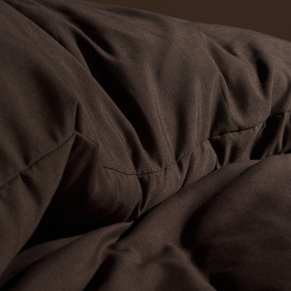 OHS Plain Duvet Cover Set, Coffee - Double>