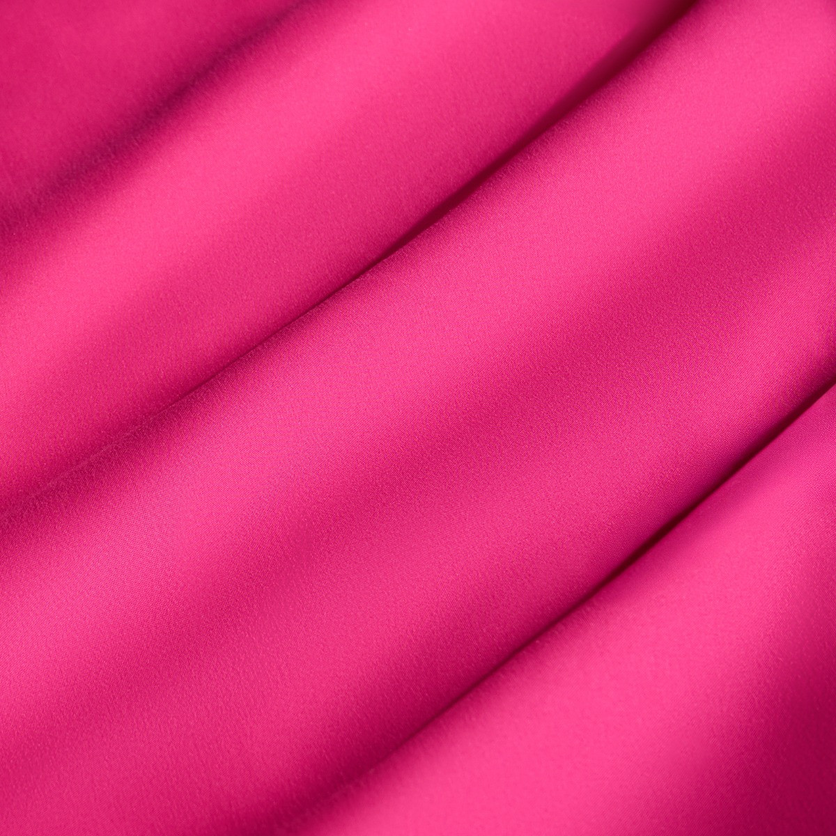 OHS Frill Edge Duvet Cover Set, Hot Pink - Super King>