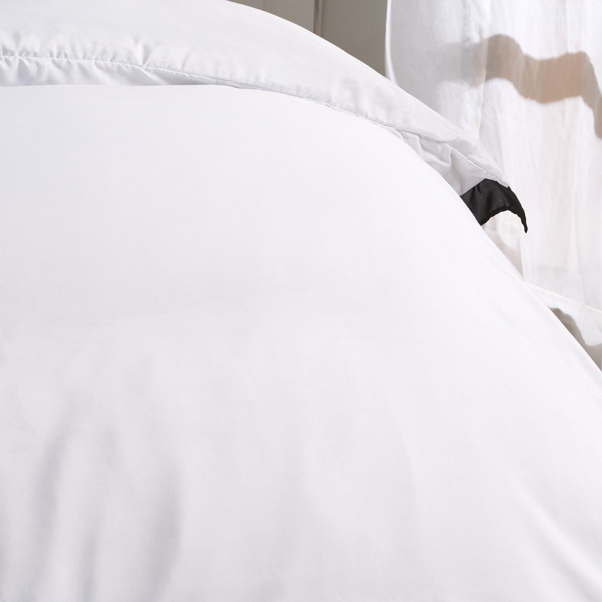 OHS Frill Edge Duvet Set - Monochrome>