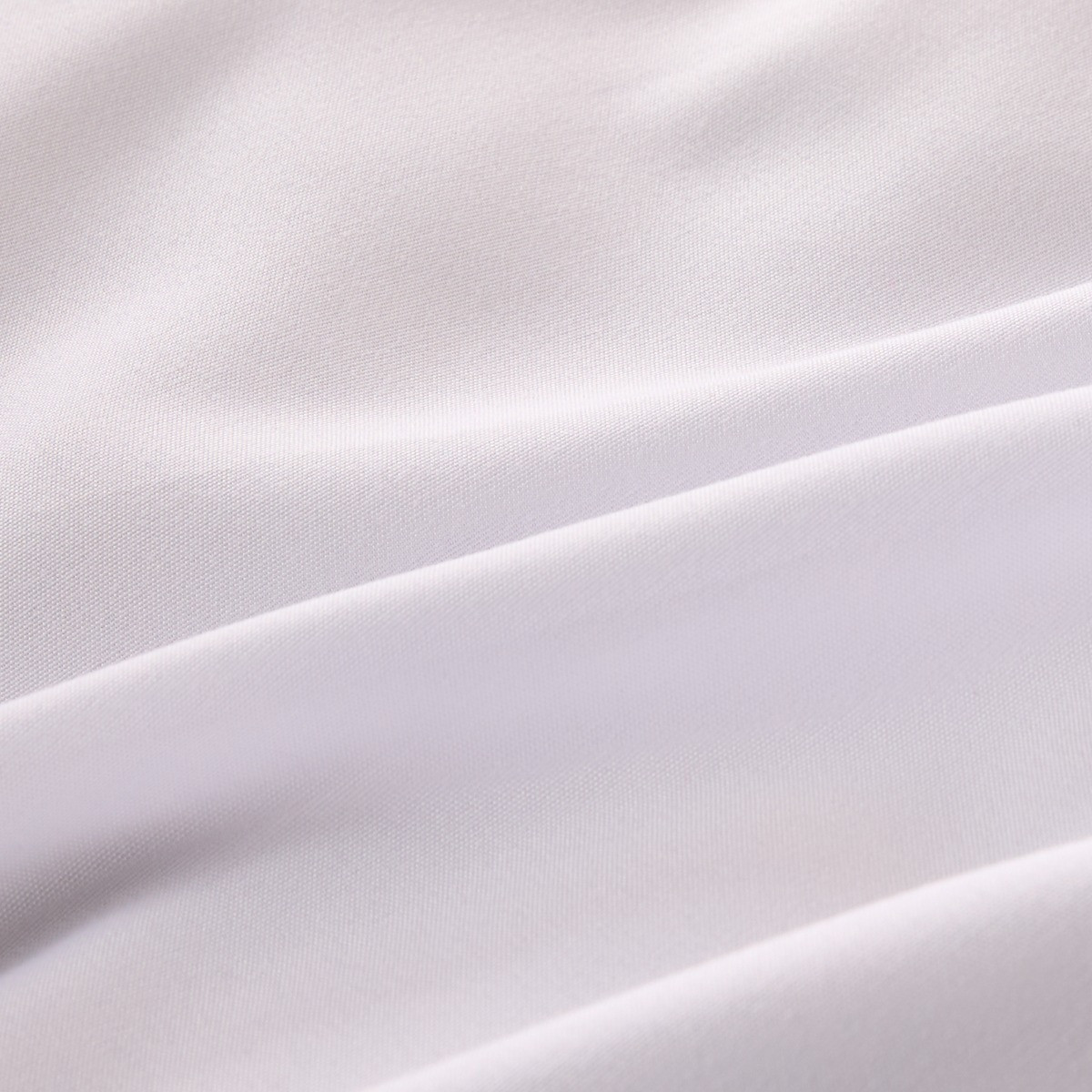 OHS Bow Tie Plain Dye Duvet Set, White - Single>