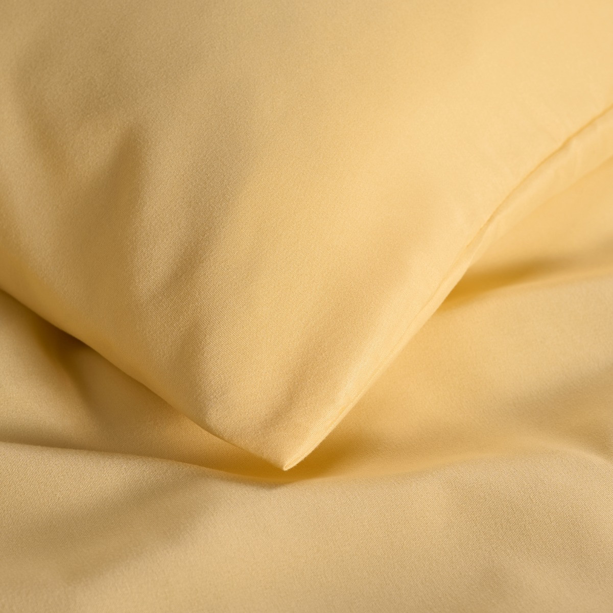 OHS 2 Pack Plain Dyed Housewife Pillowcases - Lemon>