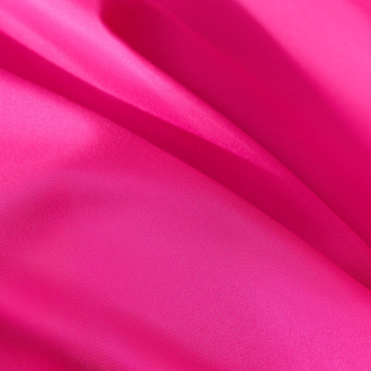 OHS Plain Dyed Deep Fitted Sheet, Hot Pink - Double>