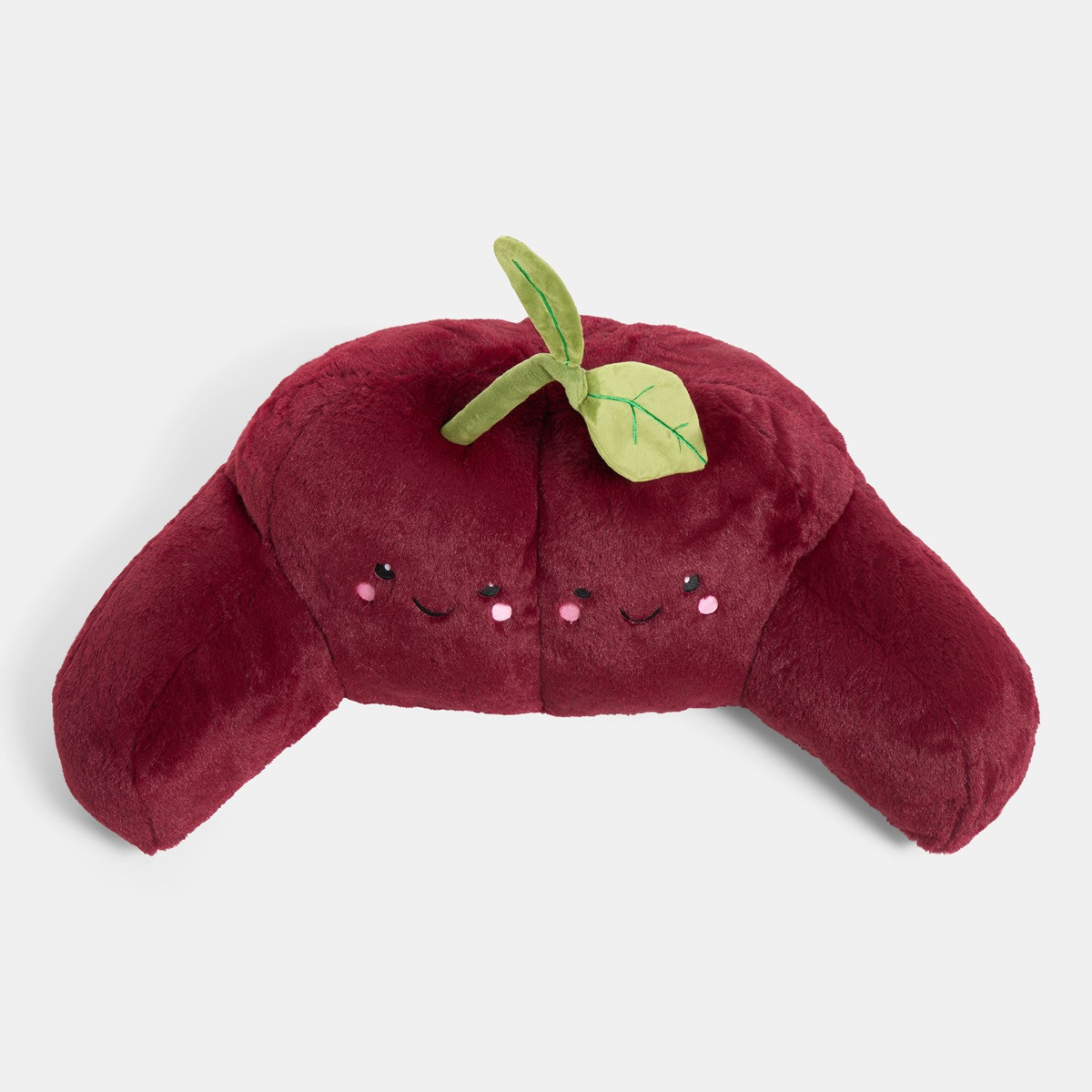 OHS Cherry Cuddle Cushion - Burgundy>
