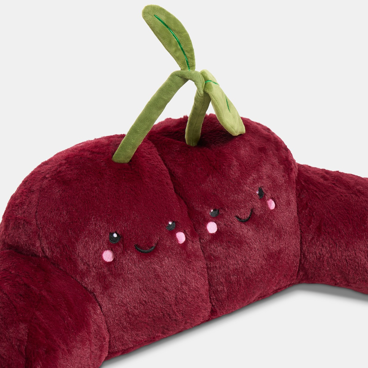 OHS Cherry Cuddle Cushion - Burgundy>