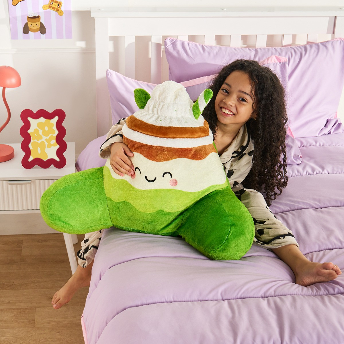 OHS Matcha Cuddle Cushion - Green>