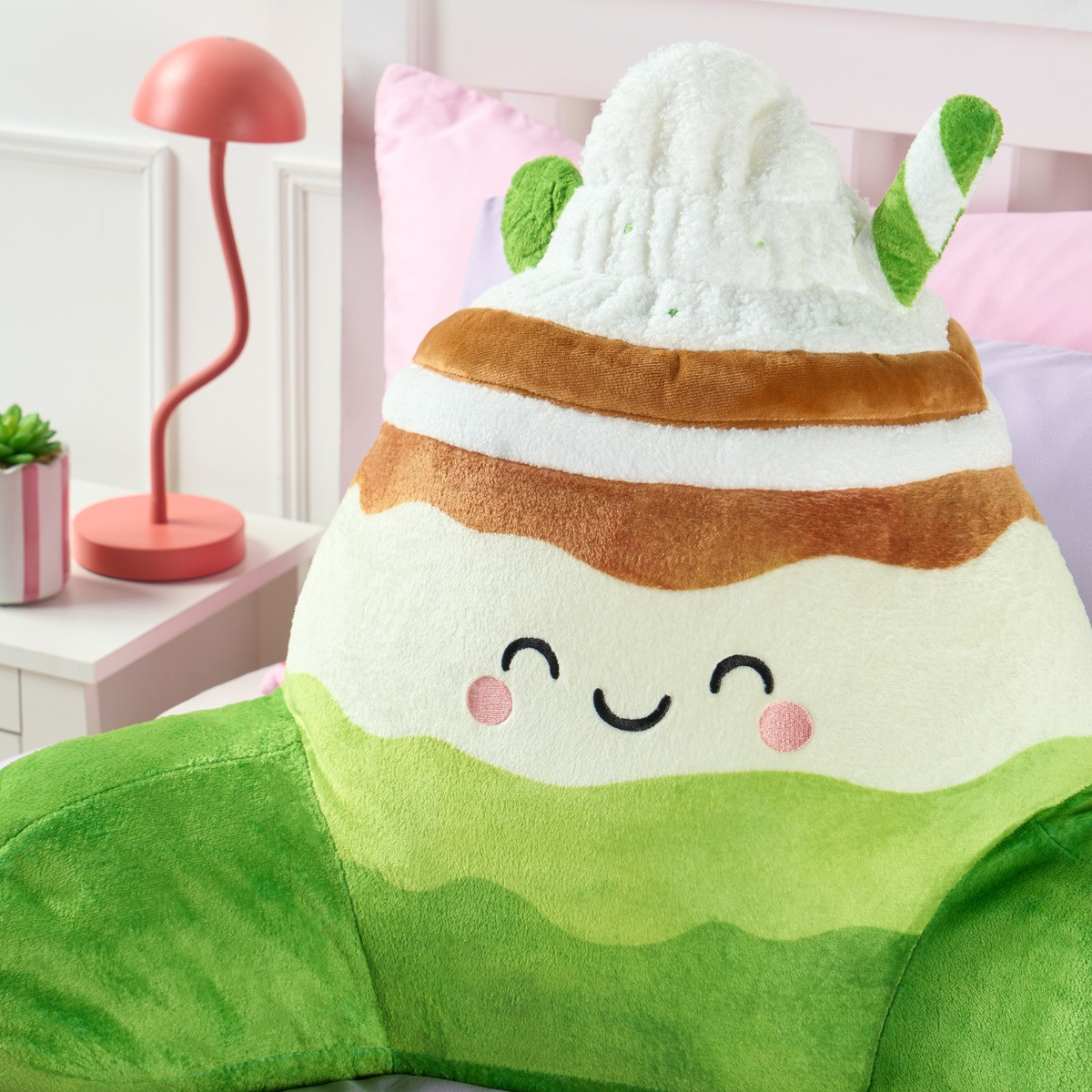 OHS Matcha Cuddle Cushion - Green>