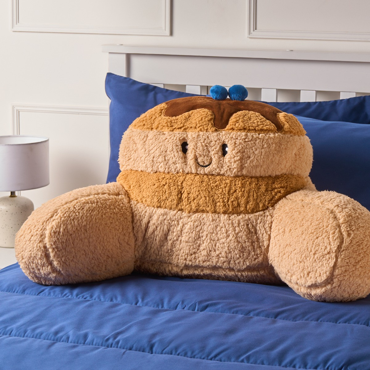 OHS Blueberry Pancake Cuddle Cushion - Natural>