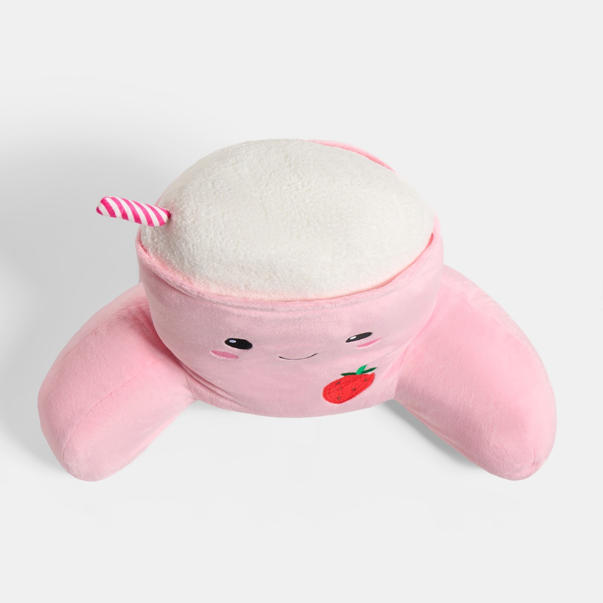 OHS Milkshake Cuddle Cushion - Pink>