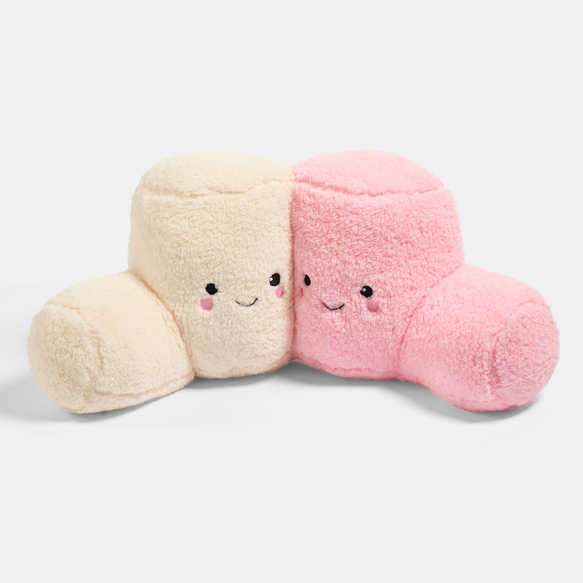 OHS Cotton & Candy The Marshmallow Cuddle Cushion - Pink/White>