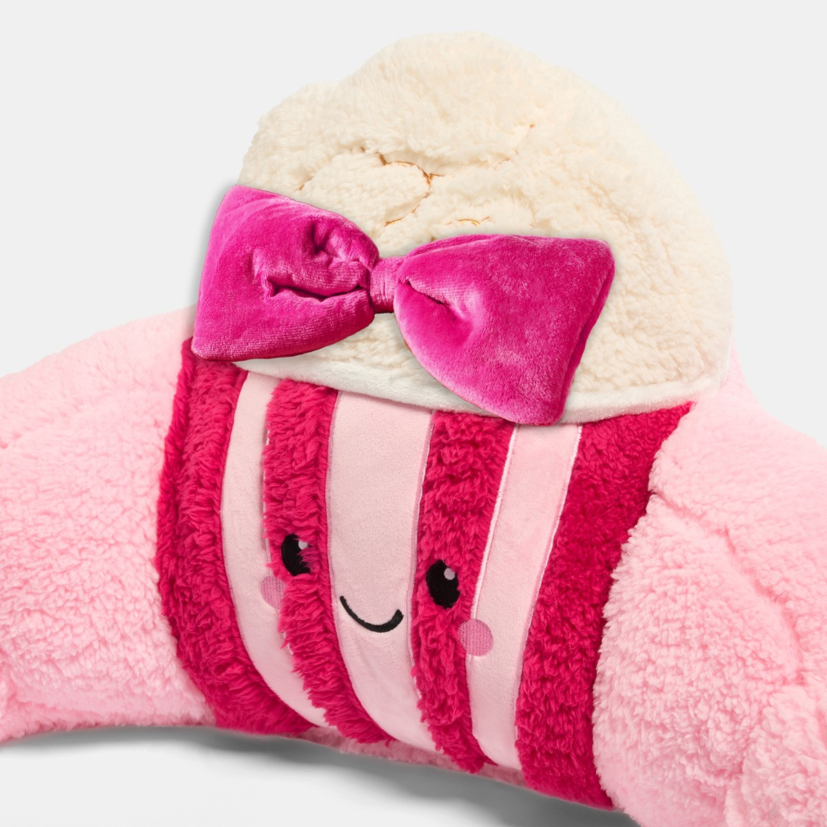 OHS Paisley The Popcorn Cuddle Cushion - Hot Pink>