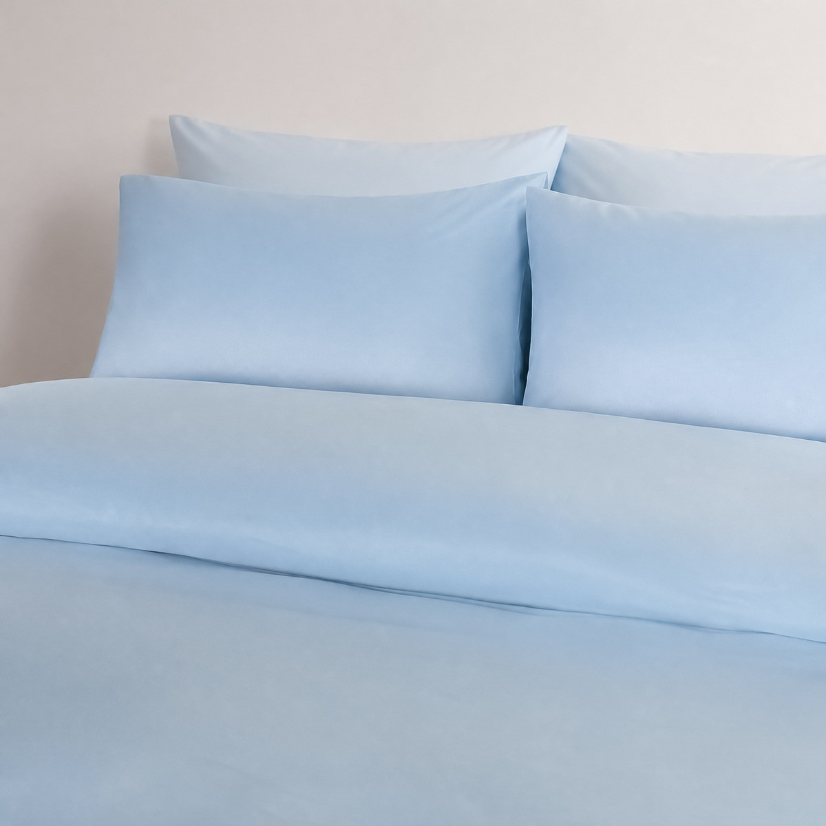 OHS Plain Duvet Cover Set - Dusky Blue>