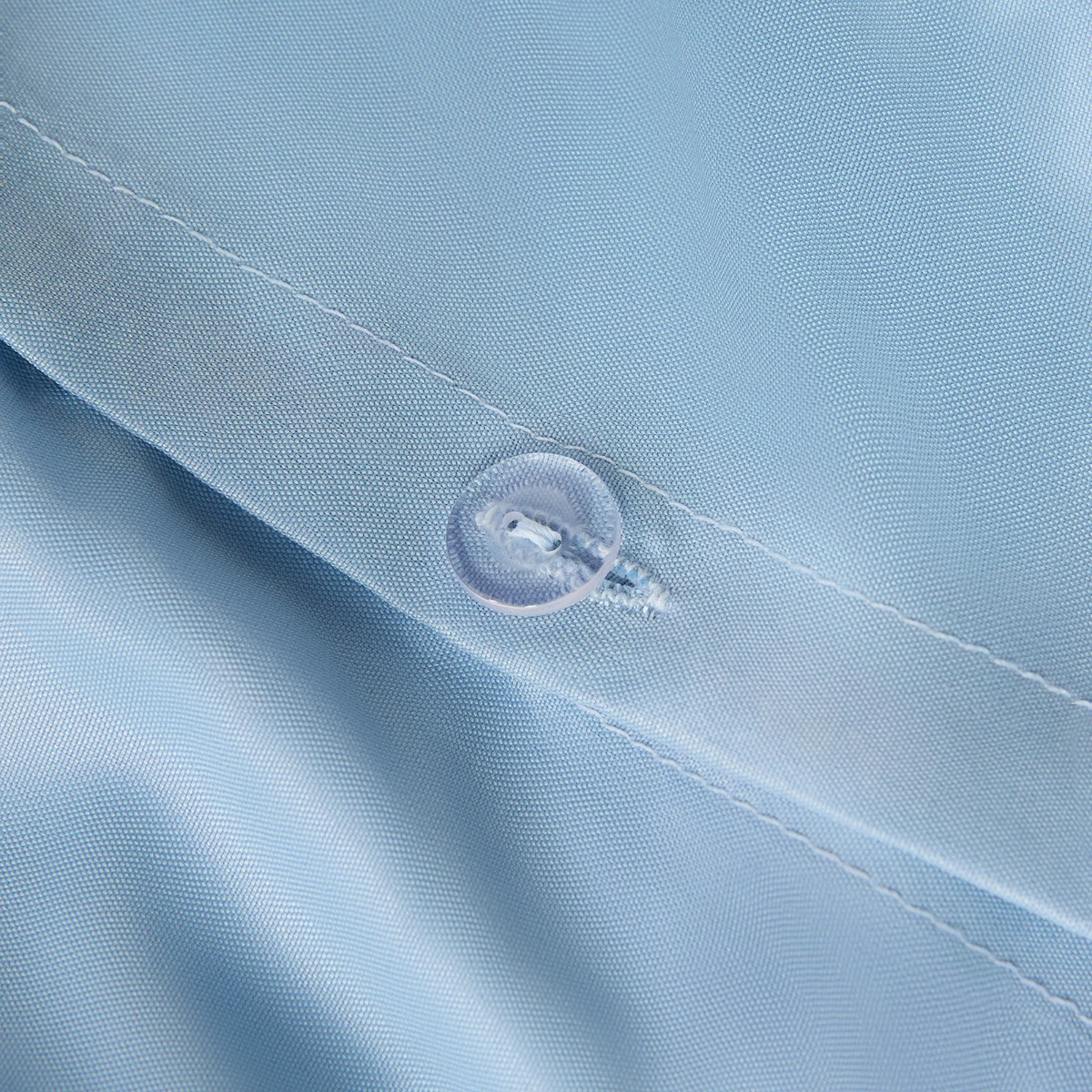 OHS Plain Duvet Cover Set - Dusky Blue>