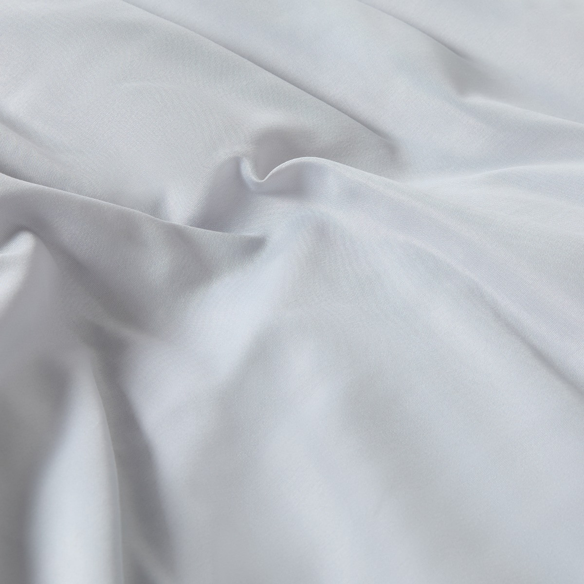 OHS Plain Duvet Cover Set - Silver>