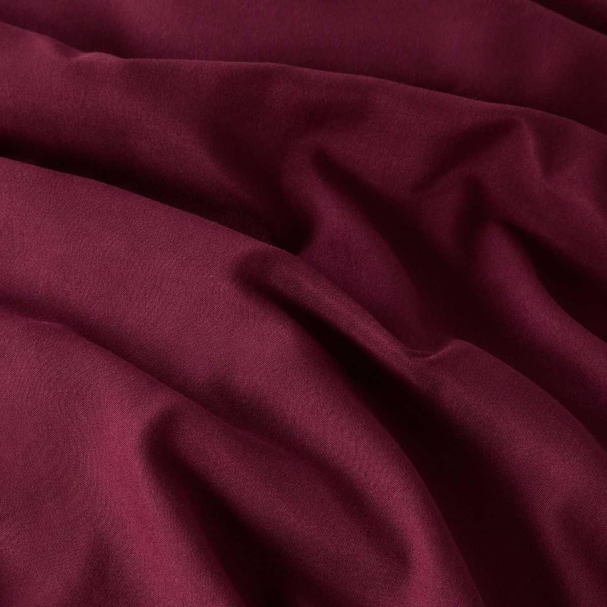 OHS Plain Duvet Cover Set - Burgundy>