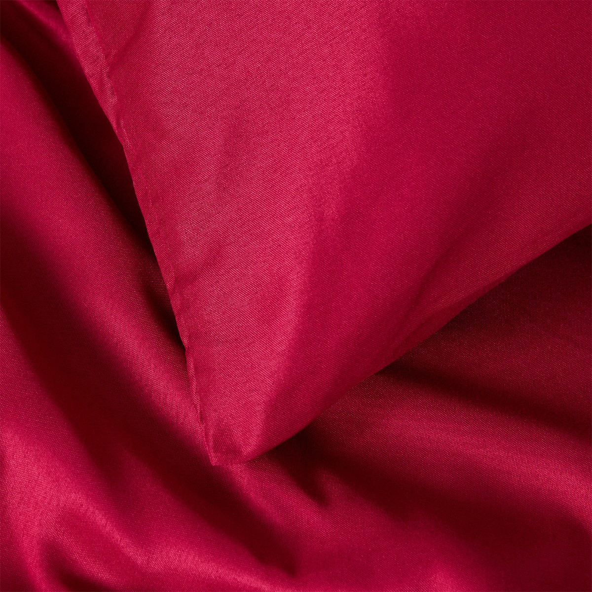 OHS 2 Pack Plain Dyed Housewife Pillowcases - Berry>
