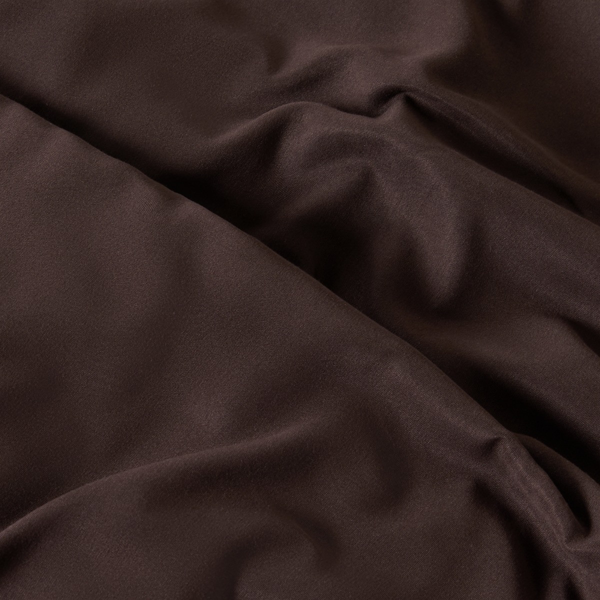 OHS Plain Dyed Oxford Pillowcases - Coffee>