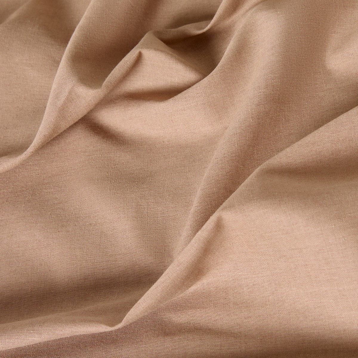 OHS Easy Care Polycotton Deep Fitted Sheet - Natural>