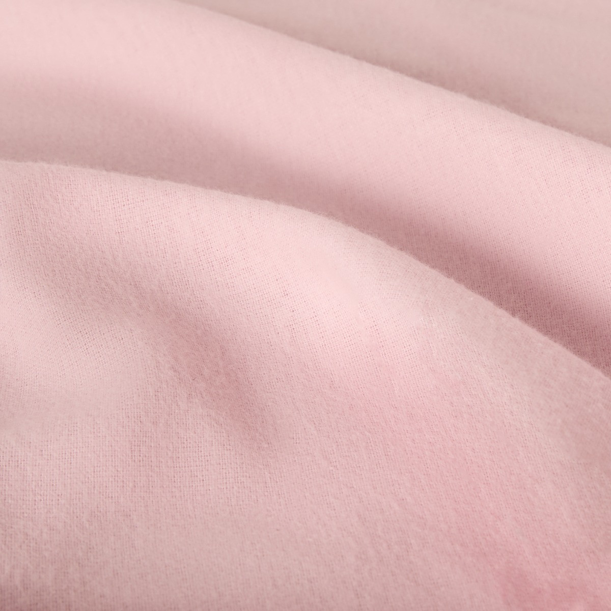 OHS Brushed Cotton Fitted Sheet - Blush>