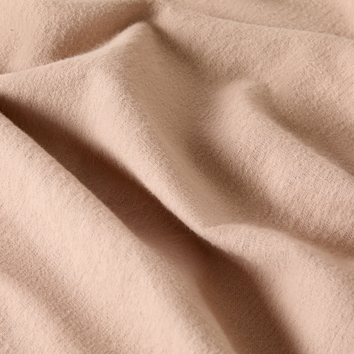 OHS Brushed Cotton Fitted Sheet - Natural>