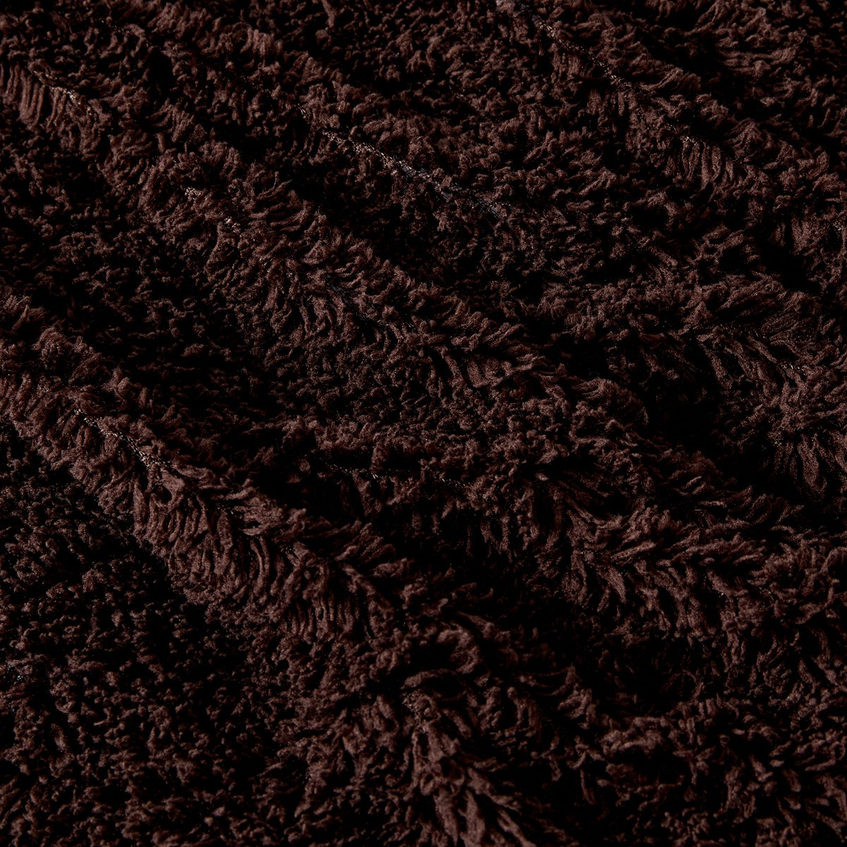 OHS Teddy Fleece Duvet Cover Set - Coffee>