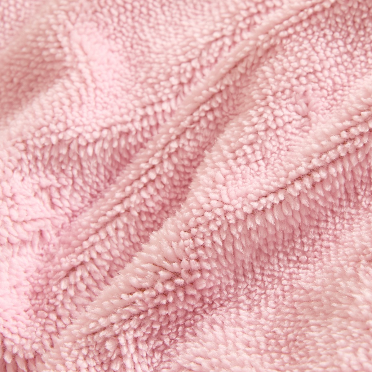 OHS Tufted Gingerbread Man Teddy Duvet Cover Set - Pink>