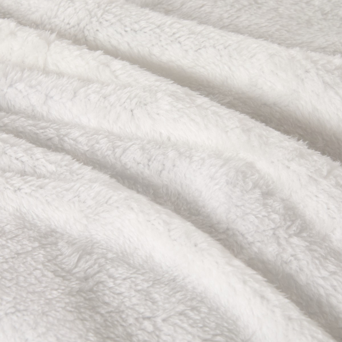 OHS Frill Teddy Duvet Set - White>