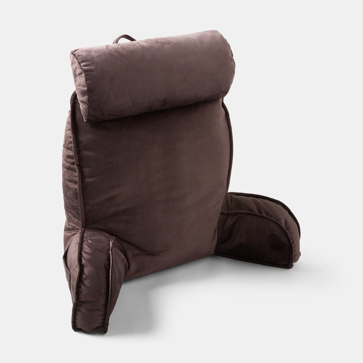 OHS Cuddle Cushion With Head Rest - Coffee>