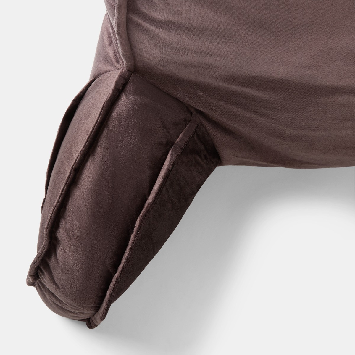 OHS Cuddle Cushion With Head Rest - Coffee>