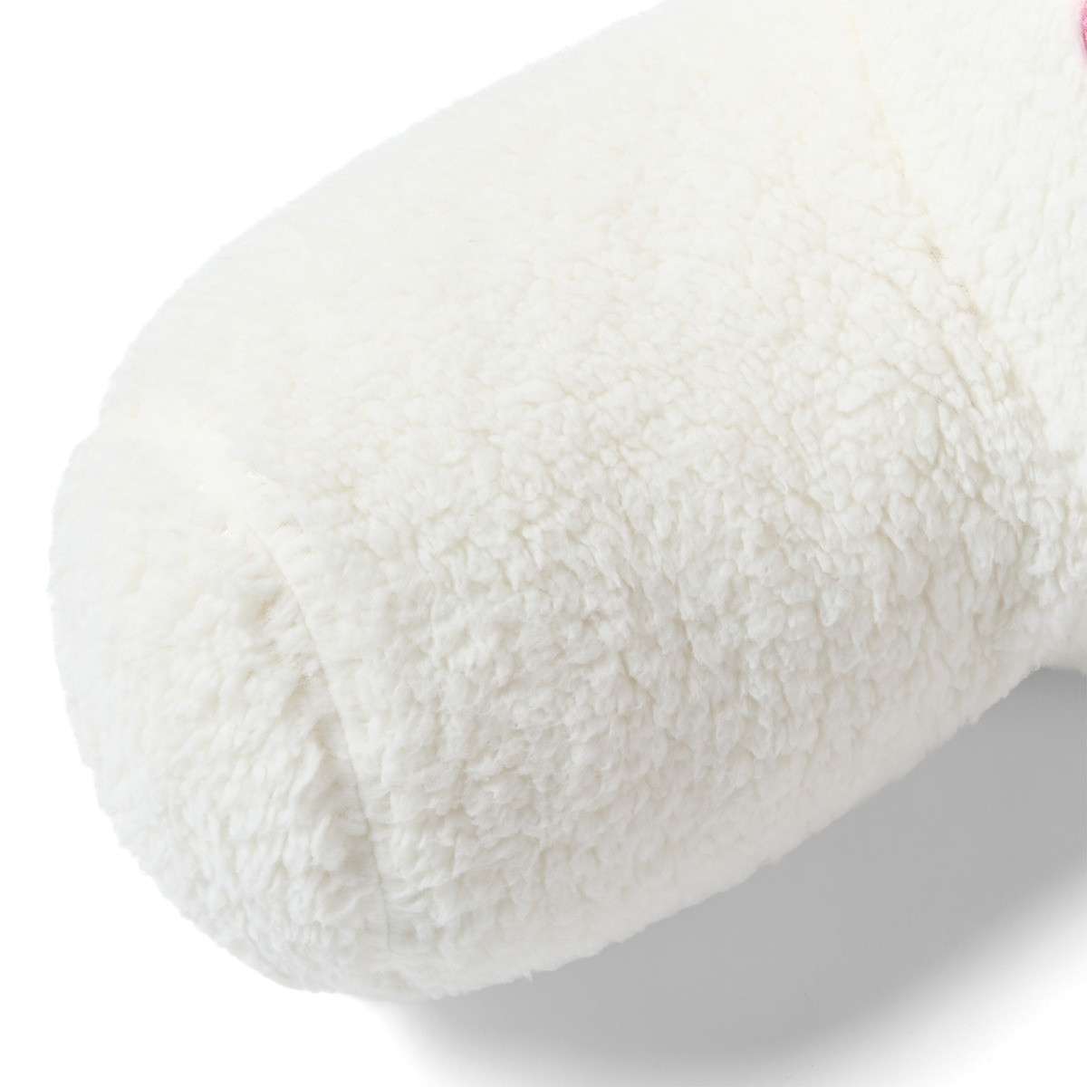 OHS Cotton & Candy The Winter Marshmallow Cuddle Cushion - Pink/White>